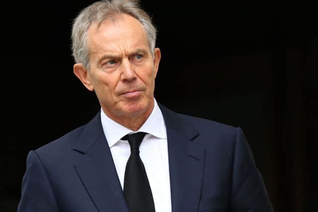 Former Prime Minister Tony Blair
