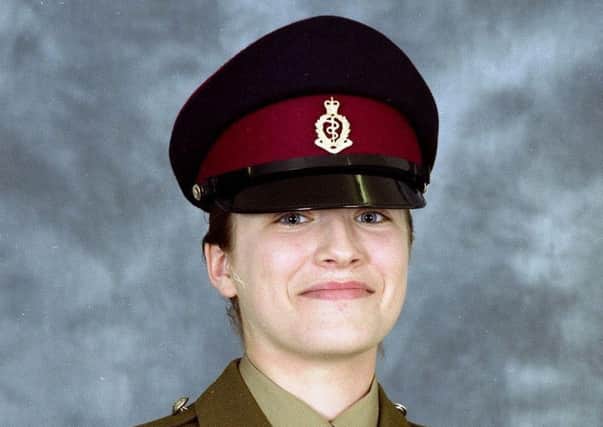 Private Eleanor 
Dlugosz, one of four British soldiers killed in a roadside bomb attack near Basra, Iraq in 2007