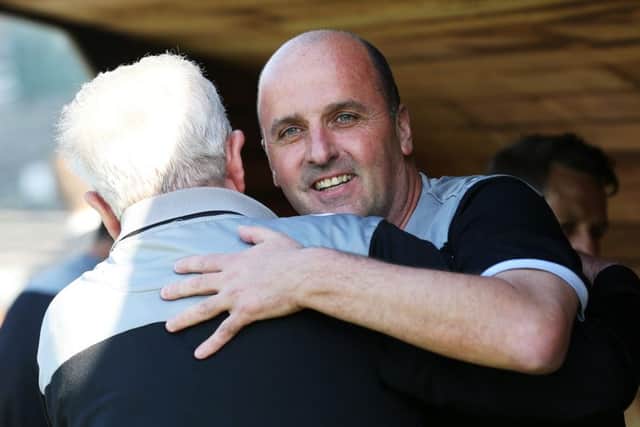 Pompey boss Paul Cook returns to former club Sligo Rovers tonight    Picture: Joe Pepler