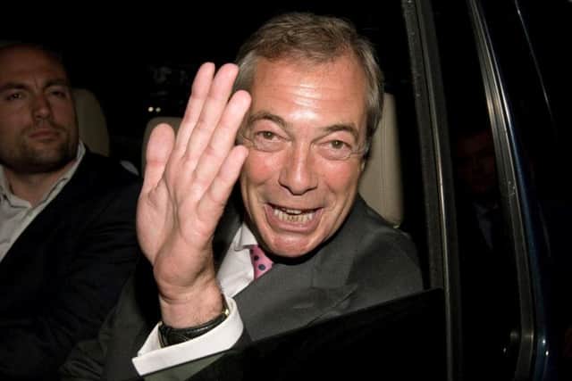 Nigel Farage, who has resigned as leader of Ukip