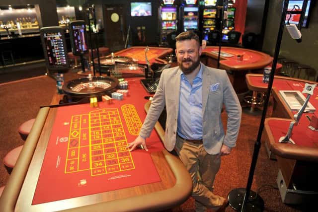 Customer services manager Sean Murphy at Grosvenor Casino in Gunwharf
Picture: Ian Hargreaves (160967-3)