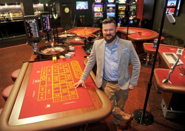 Customer services manager Sean Murphy at Grosvenor Casino in Gunwharf 
Picture: Ian Hargreaves (160967-3)