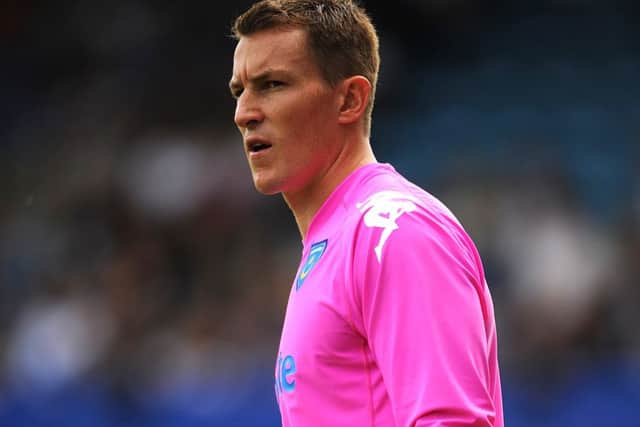 Former Pompey keeper Jamie Ashdown