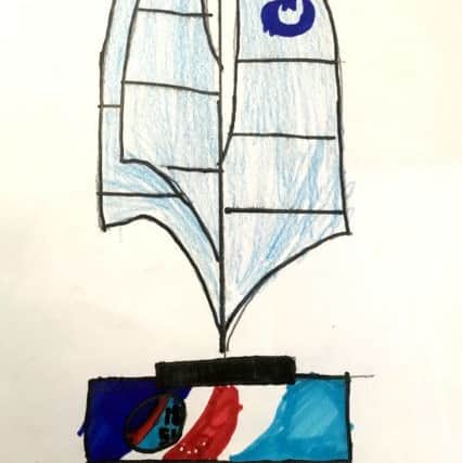 Zak Kay's design, which will become the America's Cup World Series victory trophy this month