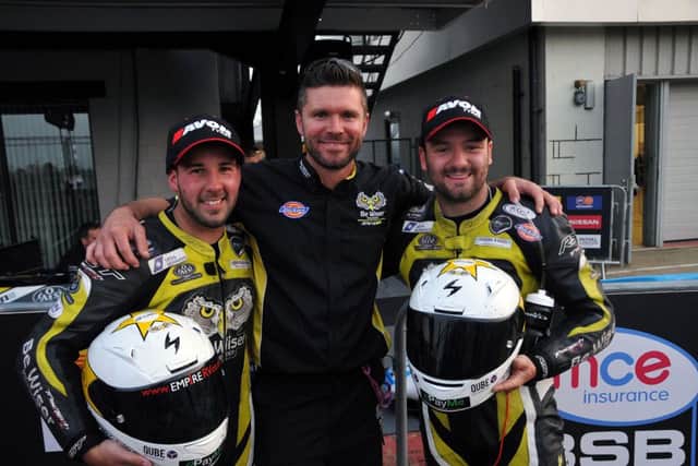 Ricky Stevens, right Picture: John Mushet