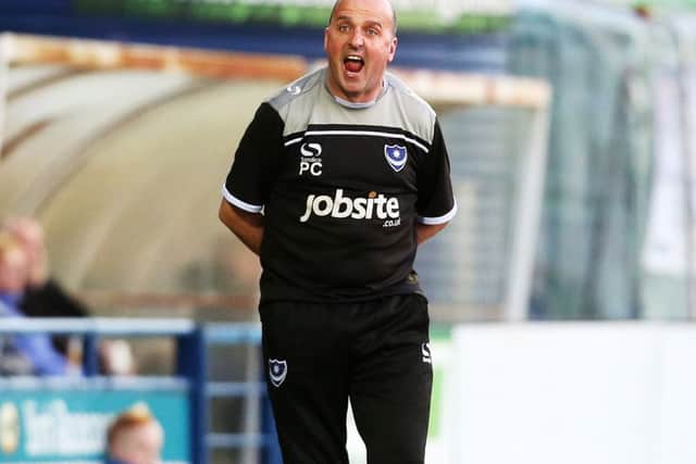 Pompey boss Paul Cook Picture: Joe Pepler