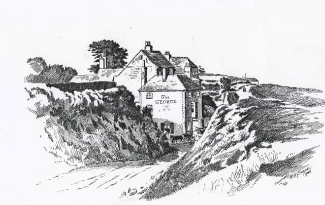 COUNTRY INN Martin Snape made this drawing of The George on Portsdown Hill in 1901