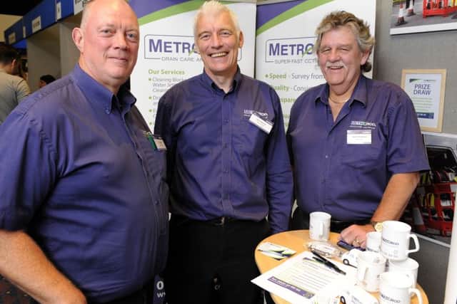 The Metro Rod team, from left, Jim Inkster, Gary Hitchen and Martin Anderson Picture: Malcolm Wells (160707-4957)