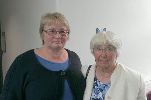 Resident Denise Budd and Warren Park Councillor Beryl Francis, who objected to the housebuilding plan