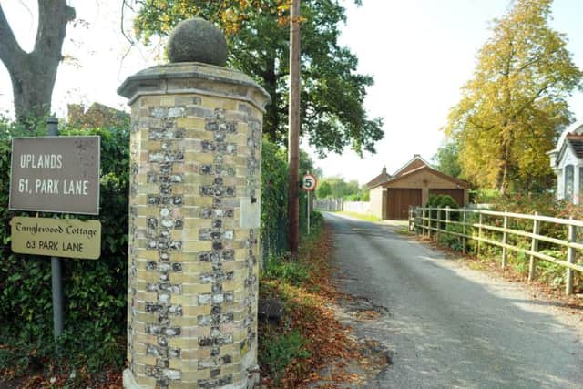 The entrance to the Uplands Private Hospital in Fareham