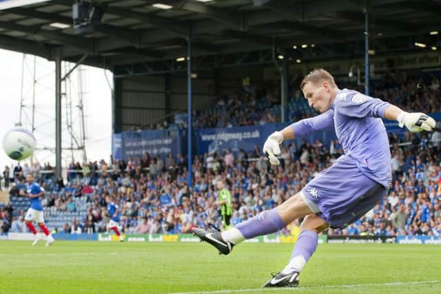 Former Pompey goalkeeper Jamie Ashdown  Picture: Barry Zee