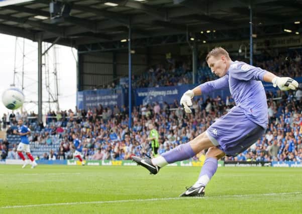 Former Pompey goalkeeper Jamie Ashdown  Picture: Barry Zee
