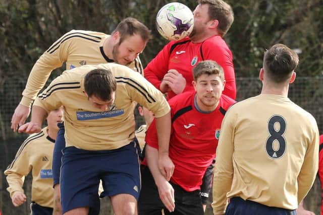 Portsmouth Sunday League action Picture: Kevin Shipp