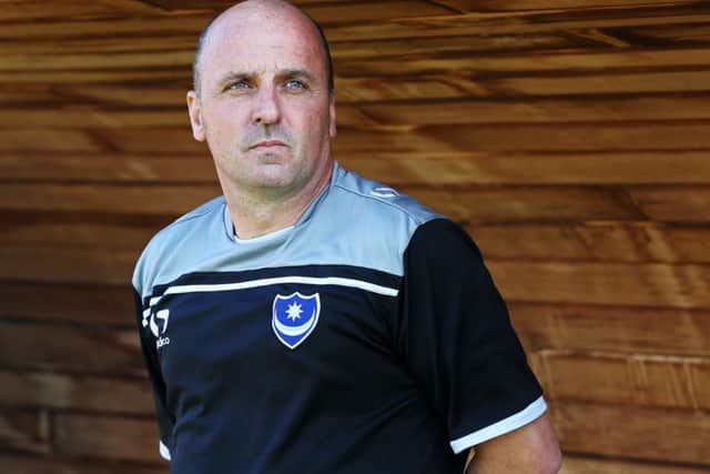 Pompey boss Paul Cook Picture: Joe Pepler