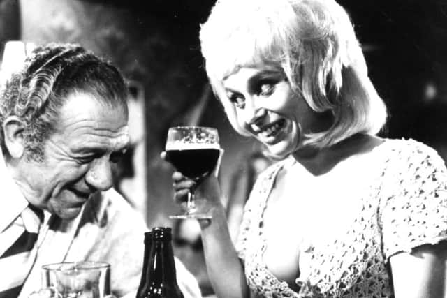 Sid James and Barbara Windsor