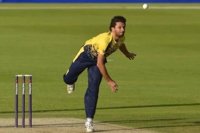 Shahid Afridi impressed but was unable to lead Hampshire to victory Picture: Neil Marshall