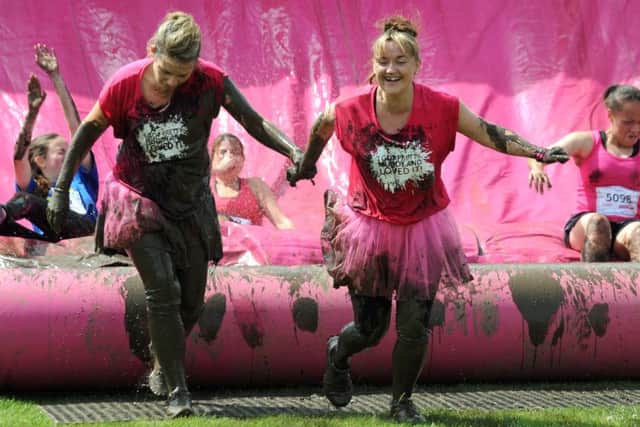 Competitors take part in the Race For Life, Pretty Muddy event on Southsea Common.
Picture: Ian Hargreaves (160972-1)