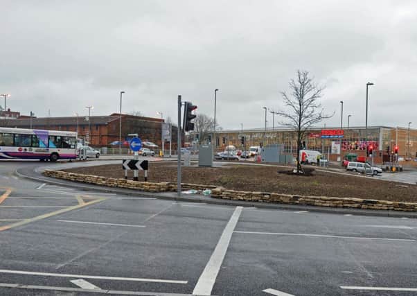 Quay Street Roundabout in Fareham, close to where the accident happened