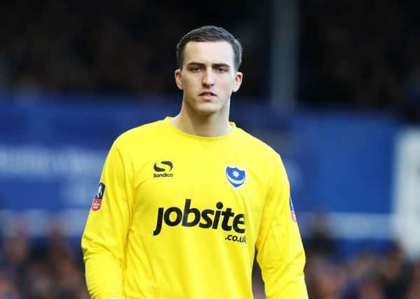 Ryan Fulton played 13 times for Pompey last season Picture: Joe Pepler