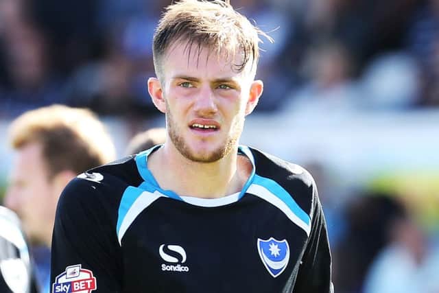 Pompey defender Matt Clarke   Picture: Joe Pepler