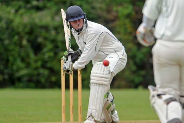 Purbrook's Ben Michel batting against Fareham & Crofton. Picture Ian Hargreaves (160974-2)