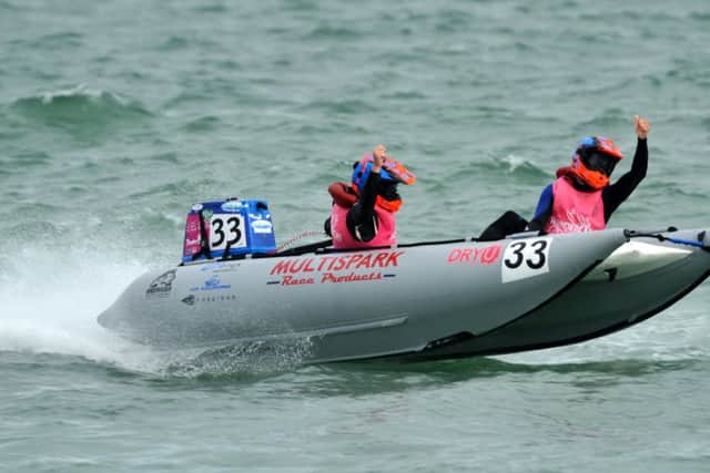 Bligh Julius and Charlie Hatfield win the Southsea round of the ThunderCat Series