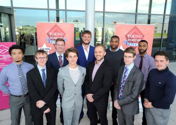 The 10 semi-finalists of the Young Start-up Scheme