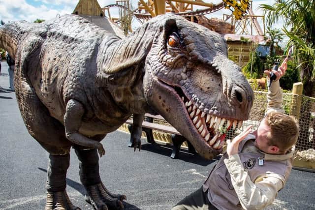Dinosaur theme park Lost Kingdom at Paultons Park                                   Picture: Emily Whiting PPP-161105-125751001