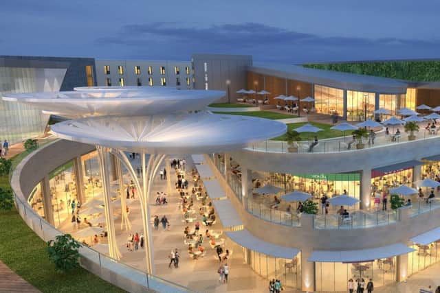 A CGI of the proposed Northern Quarter
