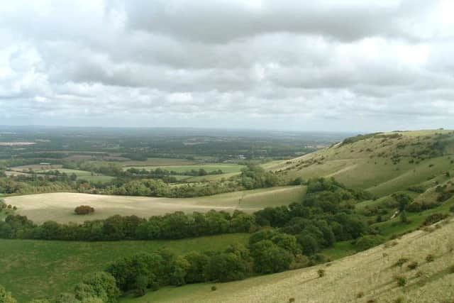 A view across the South Downs