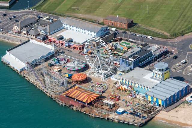 Clarence Parade Pier funfair and wheel Picture: Shaun Rosterwww.shaunroster.com
