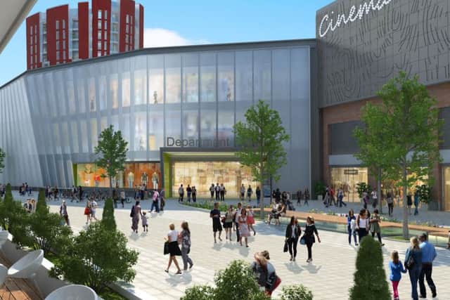CGI images of the Northern Quarter plans
