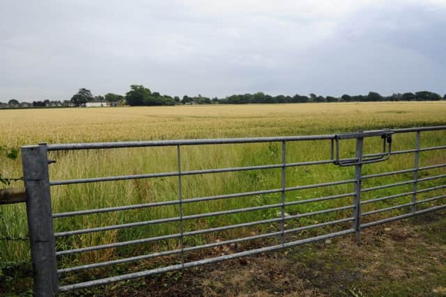 Farmland adjoining Southleigh Farm near  Emsworth that is earmarked for development