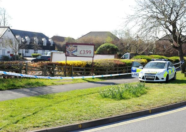 Police at the Toby Carvery in Hilsea following the incident in Buckland
