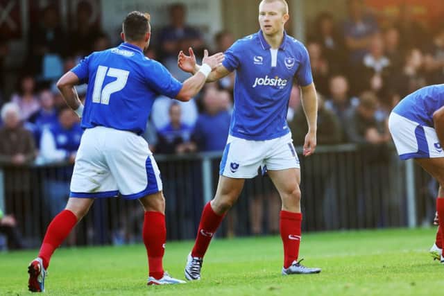 Curtis Main celebrates his goal. Picture: Joe Pepler