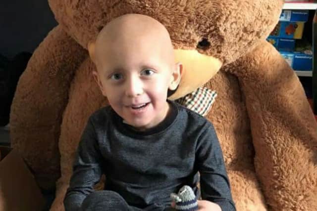 Five-year-old Oscar Kerley, from Cosham