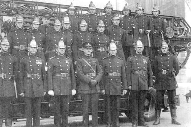 Jim Davies, front row, far right, in 1938