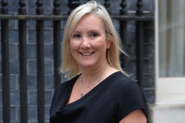 Caroline Dinenage arrives in Downing Street  earlier this year. Picture: John Stillwell/PA Wire