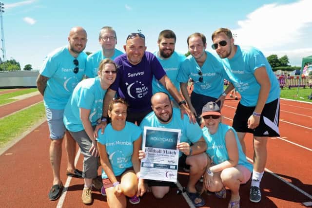 ACHIEVEMENT The Havant Reformers team from Capita in Havant doing their bit to support Portsmouth Relay for Life
