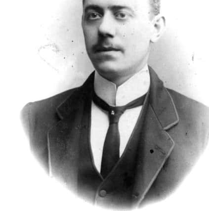 Private George Fly, who lent his tambourine to  his five-year-old daughter Edna a year after surviving the Battle of Jutland