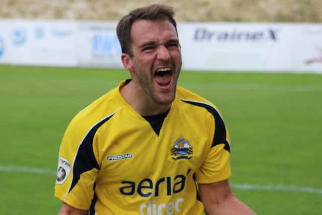 Former Gosport Borough striker Justin Bennett Picture: Keith Fuller