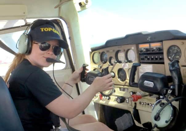 Bethany Colburn in the cockpit Picture: Flight Scholarships for Disabled People

gail@whirlwindproductions.co.uk