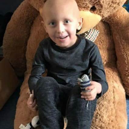 Five-year-old Oscar Kerley, from Cosham