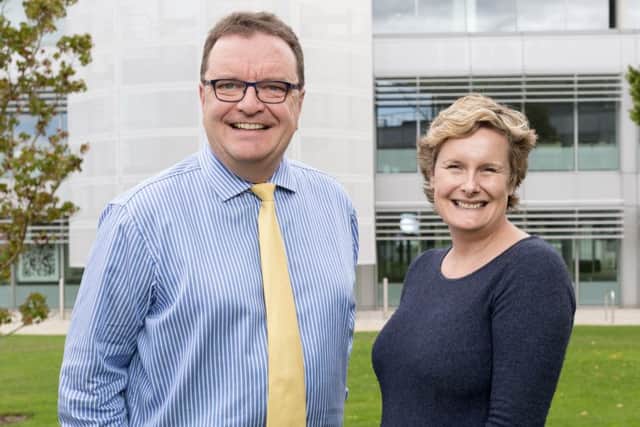 Kevin Briscoe and Rhian French