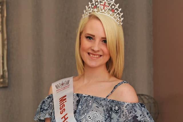 Channon Kail is in the running to be Miss England