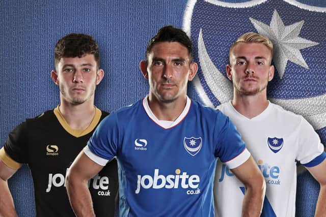 Pompey's 2016-17 shirts