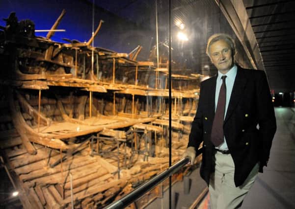 Chris Dobbs, head of interpretation at the Mary Rose Trust.

Picture: Sarah Standing (161036-6933)