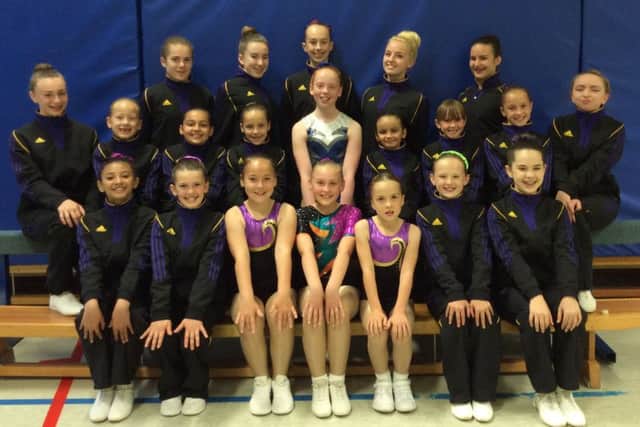 Suki gymnasts enjoyed great success at the Heathrow Open