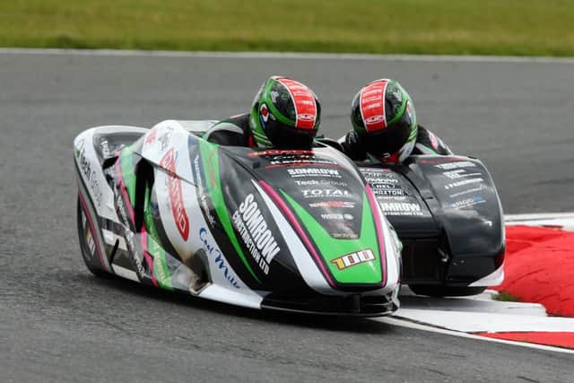 Ricky Stevens and Ryan Charlwood in action. Picture: Tim Keeton/Impact Images