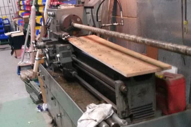 A worker got entangled in the lathe at Limberline Road, Hilsea, Portsmouth, leading to Saint Gobain being fined Â£200,000 at Portsmouth Magistrates' Court. Picture: Health and Safety Executive